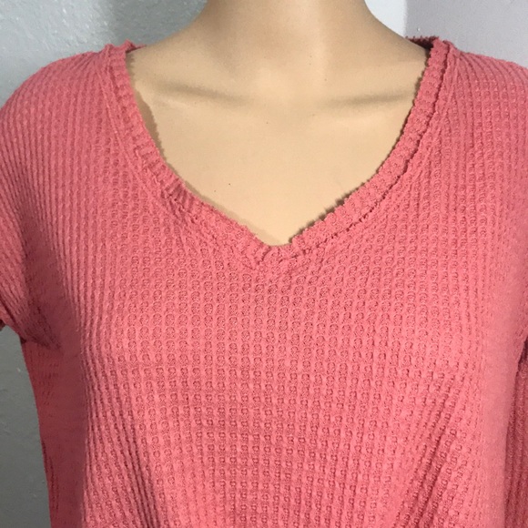 Wild Fable V-Neck Cozy Ribbed Long sleeve - Picture 4 of 10